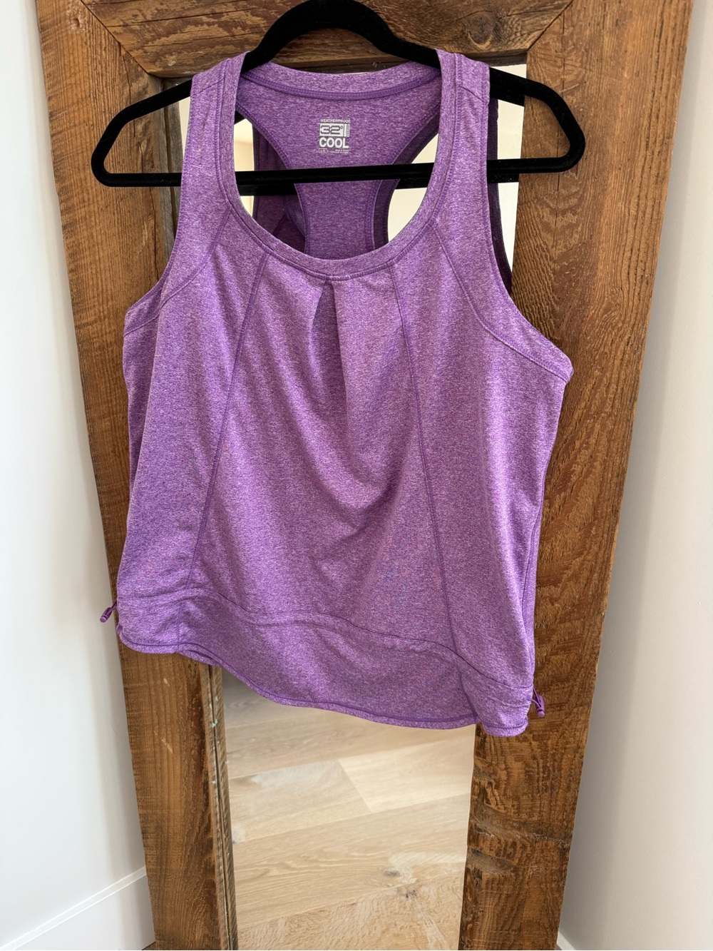 Purple Performance Racerback Tank - COOL